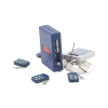receptor inalambrico universal administrable por software, hasta 1600 controles de usuarios, compatible con barreras y motores de puertas