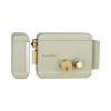 cerradura eléctrica con botón de salida / incluye llave / exterior / izquierda