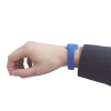 brazalete mifare 13.56 mhz, 65 mm diametro , color azul