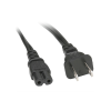 cable de alimentación eléctrica para 120 240 vca / 1. 8 metros / 2 lineas