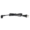 cable de alimentación eléctrica para 120 240 vca / 1 metro / 2 clavijas tipo americano / conector en forma tipo l