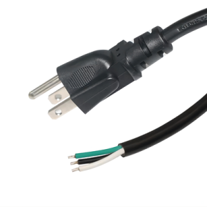 cable de alimentación eléctrica para 120 240 vca / 1. 8 metros / 3 fases / cables libres