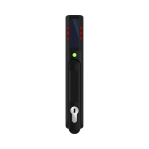 chapa de seguridad smartzone™, con lector de tarjetas de frecuencia dual (125 khz y 13.56 mhz), y sensor de humedad integrado