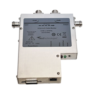monitor de antena y cable con alarma, 136 225 mhz, 100 watt, n hembra/ n hembra/ n hembra, 12 vcc.