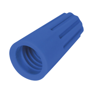 capuchón roscable / 14 awg / azúl / paquete de 25 piezas.