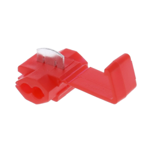 terminal tipo almeja / 22 18 awg / rojo / paquete de 25 piezas.