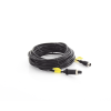 cable extensor de vídeo y audio de 10 metros / conector tipo aviación / compatible con cámara turbo móvil hikvision
