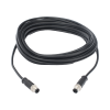 cable extensor de vídeo y audio de 10 metros / conector tipo aviación / compatible con cámara ip móvil hikvision