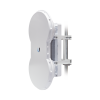 radio de backhaul de alta capacidad full duplex, tecnología airfiber hasta 1.2 gbps, 5 ghz (5470 5950 mhz) con antena integrada de 23 dbi