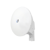 antena direccional airfiber x, ideal para enlaces punto a punto (ptp), frecuencia 5 ghz (5.1 5.9 ghz) de 23 dbi slant 45