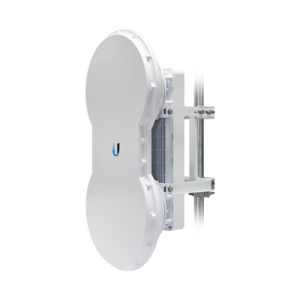 radio de backhaul de alta capacidad full duplex con antena integrada de 23 dbi, con tecnología airfiber hasta 1.2 gbps, 5 ghz (5725 6200 mhz)