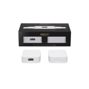 kit amplifi instant para wi fi en residencias medianas, incluye 1 router y 1 repetidor para wifi mesh