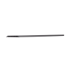 canaleta de piso de 4 vías, material pvc rígido, 6 ft de largo, 176 mm de ancho, color negro
