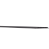 canaleta de piso de 4 vías, material pvc rígido, 6 ft de largo, 176 mm de ancho, color negro