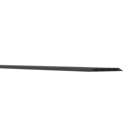 canaleta de piso de 4 vías, material pvc rígido, 6 ft de largo, 176 mm de ancho, color negro canaleta de piso de 4 vías, material pvc rígido, 6 ft de largo, 176 mm de ancho, color negro