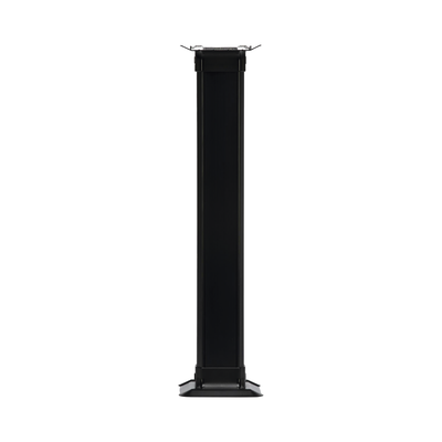 accesorio de conexión a mesa, para uso con canaleta de piso afr4bcbl6, material pvc rígido, color negro accesorio de conexión a mesa, para uso con canaleta de piso afr4bcbl6, material pvc rígido, color negro