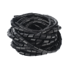 agrupador de cable negro, 24mm x 10mts (4700 06272)