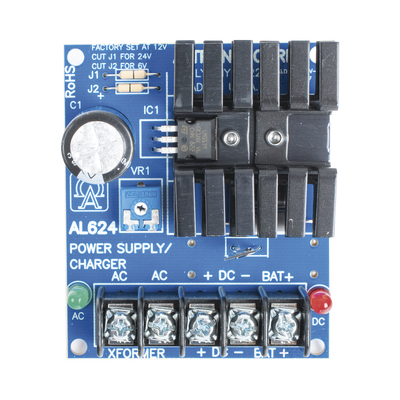 6 o 12 o 24 vcc @ 1.2 a o 0.75 a / fuente tipo tarjeta / 1 salida / requiere transformador de entrada / capacidad de respaldo / batería no incluida. 6 o 12 o 24 vcc @ 1.2 a o 0.75 a / fuente tipo tarjeta / 1 salida / requiere transformador de entrada / capacidad de respaldo / batería no incluida.