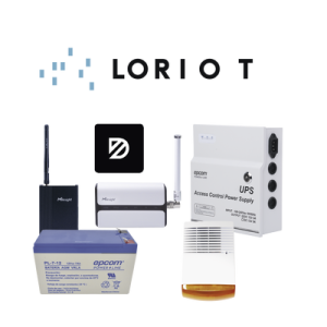 kit inicial para alarma vecinal de largo alcance con lorawan