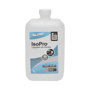 alcohol isopropilico para limpieza de equipos de vídeo, fibra óptica, cómputo, y equipo telefónico 1000 ml