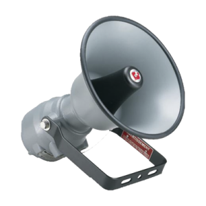 altavoz de anunciamiento publico a prueba de explosiones audiomaster®, 30w de potencia, listado ul y cul para clase i, división 1, grupos b, c y d; clase i, división 2, grupo a, b, c y d; clase ii, división 2, grupos f y g; clase