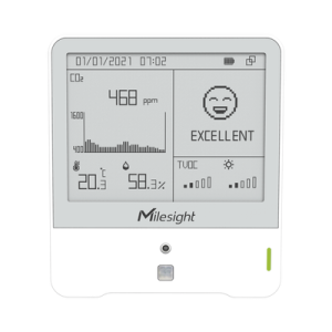 monitor ambiental con display para temperatura, humedad y coâ‚‚ con lorawan