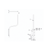 soporte para montaje en poste compatible con linea de antenas omni b