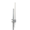 antena omnidireccional, potente cobertura de 360°, doble polaridad mimo 2x2, frecuencia 2 ghz (2.35 2.55 ghz) de 10 dbi