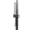antena omnidireccional, potente cobertura de 360°, doble polaridad mimo 2x2, frecuencia 5 ghz (5.45 5.85 ghz) de 10 dbi