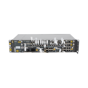 olt carrier class modular gpon, 2 ranuras, incluye 2 tarjetas de servicio de 16 puertos gpon, (32 modulos gpon c+ incluidos) 1 fuente de ca, 2 ur, incluye instalación de software unm2000, (interoperabilidad con onu´s de terceros sin costo)