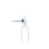 abrazadera unicanal para conduit pared gruesa y pvc de 1/2" (13 mm).