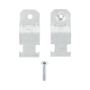 abrazadera unicanal para conduit pared delgada de 1 1/4" (32 mm).