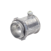 conector de 3/4" para tubo pared delgada con tornillos opresores.