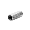 cople hexagonal roscado cuerda máquina galvanizado de 15.9 mm (5/8")