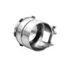 conector recto para tubo flexible de 1" (25 mm).