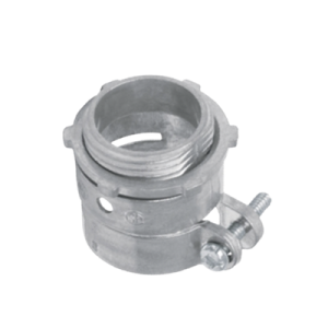 conector recto para tubo flexible de 1" (25 mm).