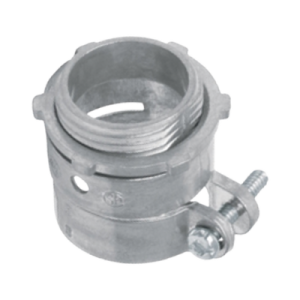 conector recto para tubo flexible de 3/4" (19 mm)