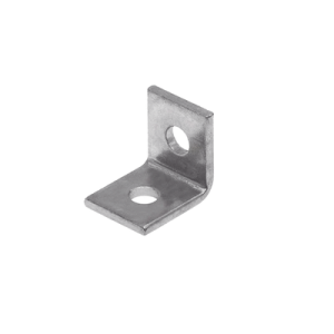 angulo 5 x 5 cm con 2 perforaciones.