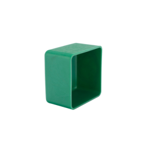 remate cuadrado para unicanal 4x4 / pvc.