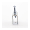 mordaza acero fija barras de 1 1/4", para varilla roscada de 3/8.