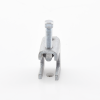 mordaza acero fija barras de 3/4", para varilla roscada de 3/8".