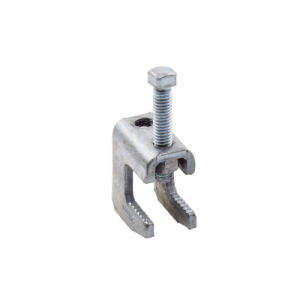 mordaza acero fija barras de 3/4", para varilla roscada de 3/8".