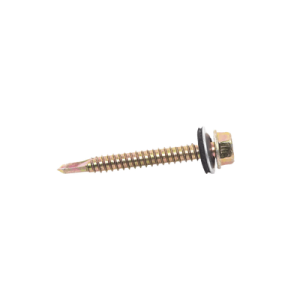 tornillo punta broca sello montado 6.5 x 50 mm (1/4" x 2") caj. c/100pz.