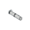 taquete expansor tipo z de 1/4" x 1 3/4" (incluye tornillo).