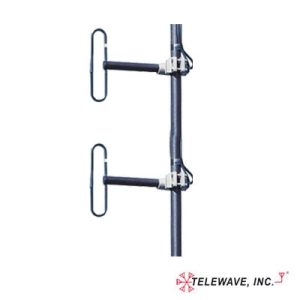 antena base uhf, 2 dipolos, 406 512 mhz, 500 w, n macho.
