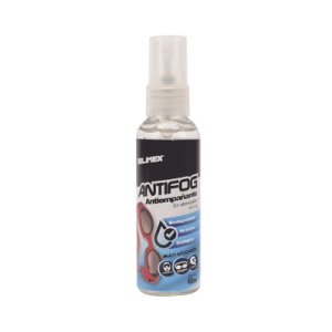 antiempañante, ideal para eliminar problemas de empañamiento en googlees, mascaras, cascos, lentes, bote 60 ml