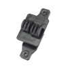aislador de paso para cercos eléctricos, resistente al clima extremo.