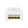 punto de acceso eki wi fi 6 para pared / hasta 128 clientes / 2.9 gbps / mu mimo / 1 puerto gigabit poe in / 4 puertos gigabit lan / smart antenna 20% más cobertura / libre de licenciamiento