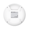 punto de acceso ekit wi fi 7 de alta densidad / mlo / 13.66 gbps / tri banda / puerto uplink de 5 gbps / smart antenna / gestión gratuita desde la nube