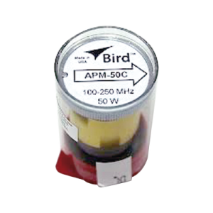 elemento para wattmetro bird apm 16, 100 250 mhz, 50 watt.